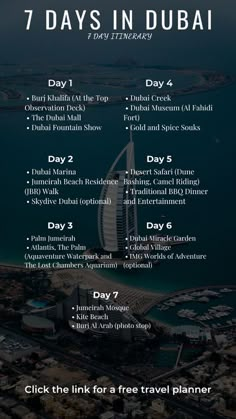 the 7 days in dubai tour