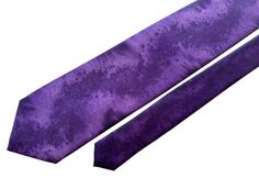 Purple Tie, Hand Painted Purple Tie. Create a stunning look with this elegant hand painted purple tie. This tie is also a great gift idea. Measurements of the tie are 3.50 inches at the widest point and 57 inches in length or 8.890000 cm by 144.7800 cm.  Made with polyester fiber, the tie has a satin finish.  For care, dry clean only is recommended. If ironing is needed, use the polyester or low setting with no steam. Purple Tie, Hand Painted Purple Tie, Hand Painted Tie, Gift For Him, Tie, Necktie, Wedding Tie, Formal Event, Gift Idea seedreamsstudio.etsy.com Tied Hands, Wedding Tie, Purple Tie, Wedding Ties, Tie Accessories, Suit And Tie, Tie Neck, Necktie, Satin Finish