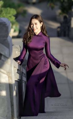 Dress With Pants, Ao Dai Vietnamese, Asian Dresses, Silk Dress Long