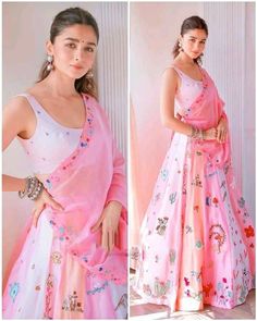 Lehenga Designs For Teens, Stylish Lehenga Designs, Keep Smile, Western Dresses For Women, Lehenga Saree Design, Indian Bride Outfits