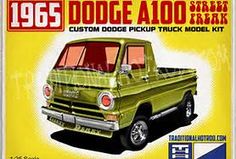 an advertisement for the dodge pickup truck model kit