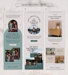 an image of a brochure for furniture stores