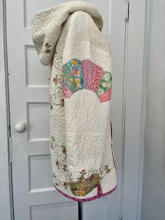 Upcycled Quilt, Embellished Clothing, Quilted Coat, Crafting Ideas, Clothing Ideas