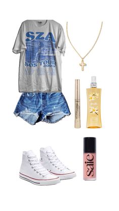 Summer Collage Outfit, Summer Outfits Collage, Cute Outfits To Wear To School, Basic Girl Outfit, Trendy Outfits Inspiration, Collage Outfits, Florida Outfits, Simple Outfits For School, School Fit