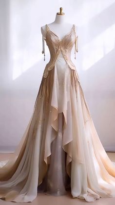 Chique Outfits, Fantasy Dresses, Fantasy Gowns, Pretty Prom Dresses, فستان سهرة, Fairytale Dress, Fantasy Dress, Glam Dresses