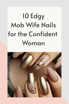 For the confident woman ready to embrace her inner boss and exude luxury with every gesture, we present unparalleled mob wife nail designs Boss Vibes, Elegant Touch Nails, Statement Nail, Powerful Woman, Elegant Nail Designs