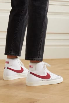 Nike Blazer Outfit Men, Nike Blazer Outfit, Nike Blazer Mid 77 Outfit, Nike Blazers Outfit, Blazer Mid 77 Vintage, Sneaker Trend, Sneaker Outfits, Dr Shoes, Nike Blazer Mid 77