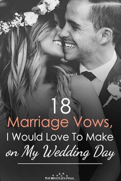 Personal Wedding Vows, Best Wedding Vows, Marriage Vows, My Wedding Day