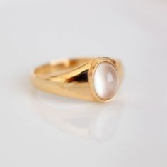 Classic Gold Moonstone Ring, Star Bangle, Green Gemstone Ring, Ring Moonstone, Gold Bangle Bracelet, Pinky Ring, Ring Gemstone, Multi Stone Ring, Moonstone Ring