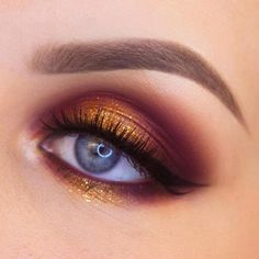 Machiaj Smokey Eyes, Eye Makeup Glitter, Make Up Diy, Makeup Cantik, Drag Make-up, Make Up Inspiration