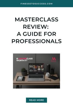 a book with the title, master class review a guide for professionals to learn how to use