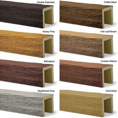 the different types of wood planks