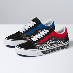 Vans Old Skool Korean Typography (VN-A38G19HW1) - STNDRD ATHLETIC CO. Korean Typography, Van Doren, Black 13, Vans Classic, True Blue, Black 7, Vans Old Skool, Side Stripe, Vans Old Skool Sneaker