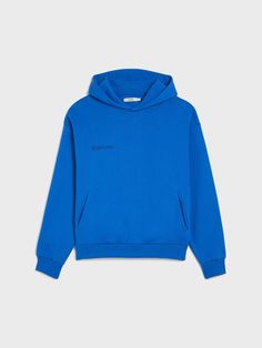 Heavyweight recycled cotton hoodie cobalt blue – PANGAIA Pangaia Hoodie, Beige Hoodies, Royal Blue Hoodie, Hoodies Blue, Blue Clothes, Heavyweight Hoodie, Tracksuit Outfit, Water System, Zipped Hoodie