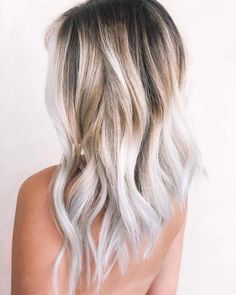 Toasted Coconut Blonde 2 Coconut Hair Color, Toasted Coconut Hair, Grey Balayage, Babylights Hair, Balayage Hair Ash, Winter Hair Color Trends, Cool Blonde Hair, Balayage Hair Dark