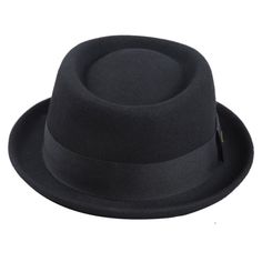 This classic and elegant Black Fedora Hat is the perfect accompaniment to a dressy and sober suit. Item Type: vintage hat Gender: unisex Material : Wool felt. Height: 12cm / 4,7" Vintage Fitted Felt Hat For Fall, Fitted Brimmed Top Hat For Fall, Vintage Solid Felt Hat For Winter, Spring Classic Fitted Felt Hat, Classic Winter Costume Hats And Headpieces, Classic Fedora Costume Hat For Winter, Fitted Boater Hat With Short Brim For Fall, Fitted Fall Boater Hat With Short Brim, Formal Black Costume Hats For Winter