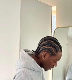 Cornrows Men, Cornrow Styles For Men, Cornrow Braids Men, Mens Twists Hairstyles, Hair Twists Black, Braid Styles For Men, Boy Braids Hairstyles, Black Hair Cuts, Cornrow Hairstyles For Men