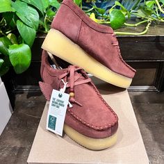 Product Details About This Item Care Instructions Machine Wash Sole Material Rubber Outer Material Leather Closure Type Lace-Up Clark Shoes, Clark Loafers, Clarks Women, All Weather Boots, Taupe Boots, Casual Slip On Shoes, Black Slip On Shoes, Weather Boots, Purple Suede