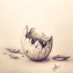 Dinosaur In Egg Drawing, Dragon Egg Art Drawing, Dragon Hatching From Egg Drawing, Snake Egg Drawing, Hatching Egg Drawing, Dinosaur Egg Tattoo, Egg Shells Art, Dino Egg Drawing, Dragon Eggs Drawing