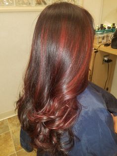 Warm Tone Hair Color Ideas, Warm Tone Hair, Warm Tone Hair Color, Red Highlights, Red Violet, Warm Tone, Warm Red, Tone Hair, Tone On Tone