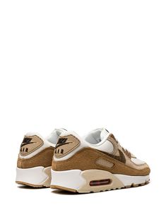 Shoes Dressing, Fly Shoes, Nike Shoes Air Max, Mens Nike Shoes, Swoosh Logo, Brown Sneakers, Nike Air Max 90, Shoe Obsession, Beige Brown