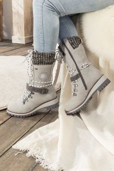 Combat the cold with these snow-ready boots equipped with cozy ribbed cuffs and chic buckled straps. 1.72'' heel 12.6'' circumference 11.8" Shaft Zip closure Man-made upper Man-made lining Man-made footbed Man-made midsole Rubber sole Boot Straps, Over The Knee Socks, Womens Mid Calf Boots, Sorel Winter Boot, Mid Calf Boots, Boots For Sale, Shoe Style, Timberland Boots, Boot Shop