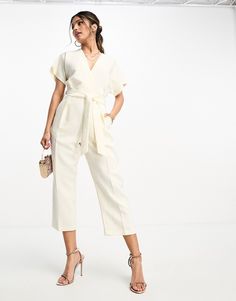 Jumpsuits & Rompers by Closet London That effortless look Wrap front Tie waist Side pockets Straight leg Regular fit Van Closet, Kimono Jumpsuit, Leggings Sale, Long Sleeve Floral Dress, Sweaters And Leggings, Satin Slip Dress, Swimwear Sale, Petite Maternity, Hoodies For Sale