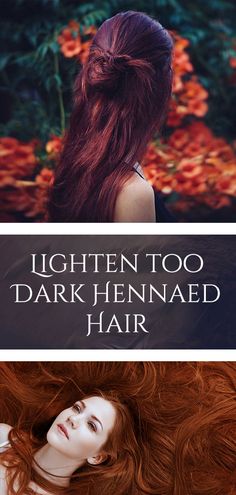 How To Henna Hair, How To Lighten Red Dyed Hair, Henna Red Hair Before After, Burgundy Henna Hair, Red Henna On Brown Hair, Henna Copper Hair, Henna On Dark Hair, Henna On Brown Hair, Henna Hair Dye Before And After