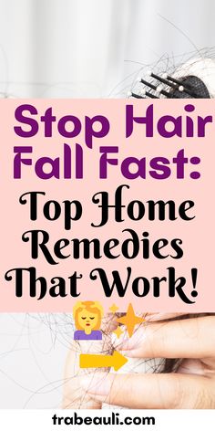 Stop Hair Fall Fast: Top Home Remedies That Work! 💆‍♀️✨ Natural Remedies For Hair Fall, Home Remedies For Loss Of Hair Tips, Remedies For Hair Fall, Mayonnaise For Hair, Hair Spa At Home, Hair Fall Solution, Prevent Hair Fall