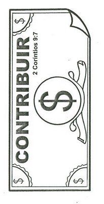 the label for contribur is shown in black and white, with an image of