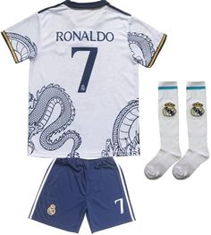 #Dragon #Edition #Jersey #Limited #Ronaldo CBF Madrid Ronaldo #7 Special Dragon Edition Kids Soccer Jersey Shirts Football Futbol Socks Set Youth Sizes is a special edition soccer jersey and so... Madrid Ronaldo, Real Madrid Logo, Vini Jr, Matching Socks, Professional Soccer, Soccer Match, Soccer Stars, Soccer Skills, Kids Soccer