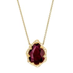 Luxury Rose Gold Ruby Necklaces, Water Drop Necklace, Ruby Necklace, Ruby Sapphire, Hand Chain, Aquamarine Blue, Water Drop, Drop Necklace, Rose Cut