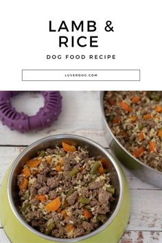 This lamb and rice dog food recipe is a nutritious, easy-to-digest meal that combines protein-packed lamb with veggies and rice. Perfect for a hearty meal that’s gentle on your dog’s stomach. Dog Meatloaf Recipe, Dog Safe Vegetables, Lamb Meatloaf, Mre Food, Lamb And Rice, Dog Food Recipes Crockpot, Ground Lamb Recipes, Animal Treats