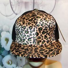 Leopard Cheetah Hat Animal Print Baseball Cap Nwt Fast Shipping. This Is A Really Nice Hat Hast Really Cool Animal Print Design Has The Hologram Logo On The Brim. It Is A Rigid Front Hat That Both Retains Its Shape And Is More Durable. This One Is One Size Fits All With The Snap Adjuster For A Perfect Fit Every Time. It Is 100% Polyester By Crown High Quality Headwear. Bundle 2 Or More Of Our Items 4 A Fairy Special Price & Save With Posh’s 1 Price & It Ships Bundle Shipping Casual Adjustable Leopard Print Hat, Trendy Leopard Print Cap, Cheetah Hat, Leopard Hat, Animal Print Design, Cool Hats, Special Price, Black Cream, One Size Fits All