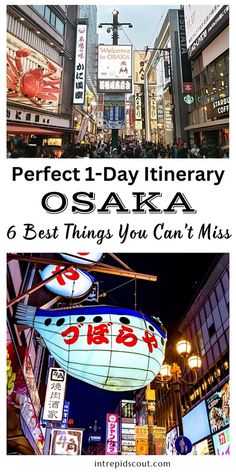 Discover the perfect one-day itinerary for Osaka, packed with the 6 best things to do! Explore vibrant neighborhoods, must-see landmarks, and local food spots for an unforgettable day.  #VisitOsaka #OsakaItinerary #OneDayInOsaka #ExploreJapan #OsakaTravelGuide #JapanItinerary #OsakaBucketList #TravelOsaka #DiscoverJapan #OsakaAdventures #JapanTravelTips #OsakaHighlights #OsakaFoodie #ExploreOsaka #JapanCities Travel Japan, Osaka Japan, Free Things, Local Food, Japan Travel, Like A Pro