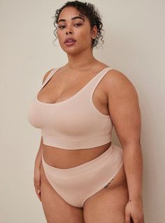 Matching Style(s): Search 16928000 FIT High rise. Minimum coverage. MATERIALS + CARE Seamless ribbed knit fabric. . 95% nylon, 5% spandex. . Machine wash cold. Dry flat. . Imported. . DETAILS Seamless construction for smooth look under clothes. The best plus size women's seamless ribbed high-rise thong panty panties in rose dust made of seamless. Pear Shaped Women, Matches Fashion, Winter Clothes, Black Rib, Cozy Fall, Ribbed Knit, Knit Fabric, Winter Outfits, High Rise