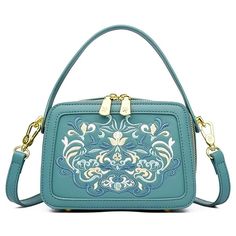 Buy Fashion Floral Embroidery Handbag Women High Quality Leather Shoulder Bags Designer Ladies Small Crossbody Messenger Bag Female for only $52.99 at Julie bags! Chic Embroidered Shoulder Bag For Everyday, Chic Everyday Embroidered Shoulder Bag, Luxury Embroidered Handheld Shoulder Bag, Chic Embroidered Crossbody Shoulder Bag, Luxury Embroidered Top Handle Shoulder Bag, Embroidered Top Handle Shoulder Bag, Elegant Embroidered Handheld Shoulder Bag, Elegant Handheld Embroidered Shoulder Bag, Chic Embroidered Handheld Shoulder Bag