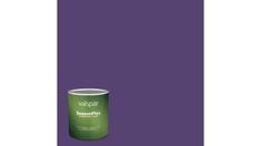 a purple paint can with the words valssopari on it in white lettering