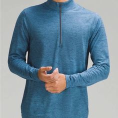 This Is A Listing Created For A Posh Show. Join A Posh Show To Learn More! Nwt Lululemon Metal Vent Tech 1/2 Zip 2.0 Xxl Nise/Dpcv Mens Lululemon, Lululemon Athletica, Blue Green, Learn More, Color Blue, Man Shop, Mens Shirts, Customer Support, Full Service