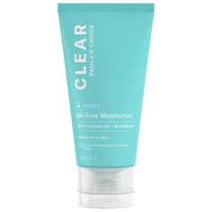 A soothing, weightless gel-cream moisturizer that keeps acne-prone skin optimally hydrated and fortified without clogging pores or causing breakouts.Skin Type: Normal, Combination, and Oily Skincare Concerns: Pores, Redness, and Acne and BlemishesFormulation: Lightweight Gel Highlighted Ingredients:- Niacinamide (Vitamin B3): Visibly refines enlarged pores while addressing discoloration and blemishes. - Triple-Ceramide Blend: Supports skin's moisture barrier to help improve dry, flaky skin. - Li Acne Moisturizer, Night Moisturizer, Paula's Choice, Antioxidant Serum, Moisturizer For Oily Skin, Paulas Choice, Oil Free Moisturizers, Doutzen Kroes, Oily Skin Care