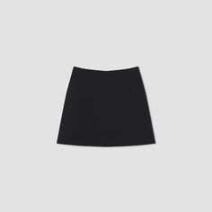 The Dream Mini Skirt Black – Everlane Relaxed Fit Solid Flared Skort, Lined Flared Mini Skirt, Solid Flared Mini Skirt With Lining, Flared Mini Skirt With Lining, Solid Color Flared Mini Skirt With Lining, Solid Color Mini Length Lined Skort, Relaxed Mini Skort, Lined Mini Tennis Skirt, Chic Stretch Mini Skort