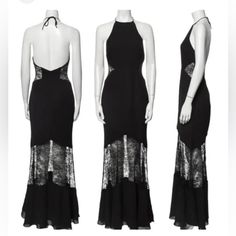 Nwt E14-25 Maxi Dinner Dress, Cocktail Formal Dress, Maxi Formal Dress, Burgundy Gown, Maxi Halter Dress, Black Lace Gown, Rose Maxi Dress, Drape Gowns, Fame And Partners