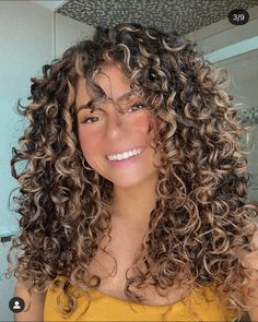 Natural Curly Hair Cuts, Hair Highlights And Lowlights, Curly Hair Photos, Haircuts For Curly Hair