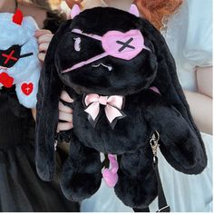 Color: White•Black•White pink•Pink•White blue•White blackMaterial: Fluff Kawaii Goth, Yami Kawaii, Fashion Inspiration Board, Black White Pink, Blue White And Black, Creepy Cute, Lolita Dress, Pink White, White And Black