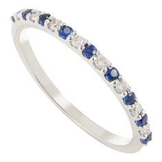 This is part of Chairish’s Fine Jewelry assortment.  Round Cut Natural Blue Sapphire and Diamond Half Eternity Band in 18K Gold symbolizes the everlasting love between a couple. It shows the infinite love you have for your partner. The round shape represents love which will continue and makes your promises stay forever. Sapphire stimulates concentration and reduces stress. Lightweight and gorgeous, this is a perfect Blue Sapphire and Diamond Band. It can be a Bridal Shower Gift, Secret Santa Gif Sapphire And Diamond Band, Diamond Half Eternity Band, Stay Forever, Mother Daughter Gifts, Perfect Blue, Blue Sapphire Diamond, Half Eternity Band, Bff Gifts, Natural Blue Sapphire