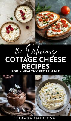 15+ Delicious Cottage Cheese Recipes for a Healthy Protein Hit What To Do With Cottage Cheese, Easy Cottage Cheese Recipes, Blended Cottage Cheese Recipes, Benefits Of Cottage Cheese