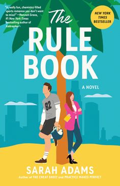 the book cover for the rules book, featuring two people standing next to a palm tree