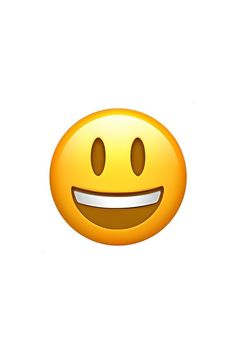 an emoticive smiley face with one eye open and two eyes wide open, on a white background