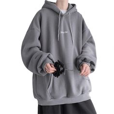 Wiaofellas Male Hoodie Coldproof Men Sweatshirt Pocket Male Hooded Fleece Lined Pullover Sweatshirt Daily Clothing Important InformationMaterial:PolyesterPackage Size:Size: M, Bust: 108cm/42.52", Clothes Length: 66cm/25.98", Sleeve: 60cm/23.62"(Approx.) Size: L, Bust: 112cm/44.09", Clothes Length: 68cm/26.77", Sleeve: 61cm/24.02"(Approx.) Size: XL, Bust: 116cm/45.67", Clothes Length: 70cm/27.56", Sleeve: 62cm/24.41"(Approx.) Size: 2XL, Bust: 120cm/47.24", Clothes Length: 72cm/28.35", Sleeve: 63c Male Hoodie, Harajuku Men, Men Hoodies, Letter Print Hoodie, Streetwear Tops, Men Sweatshirt, Japanese Streetwear, Blazer With Jeans, Season Autumn