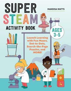 the super steam activity book ages 3 - 5